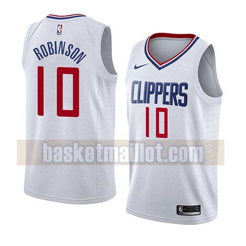 maillot nba los angeles clippers association 2018 homme Jerome Robinson 10 blanc