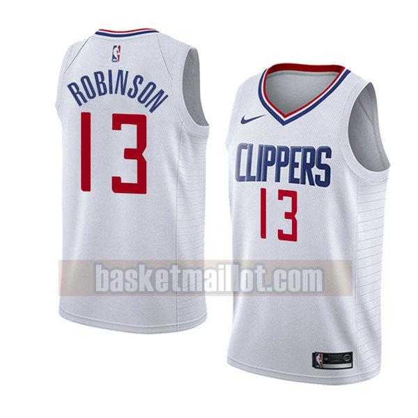 maillot nba los angeles clippers association 2018 homme Jerome Robinson 13 blanc
