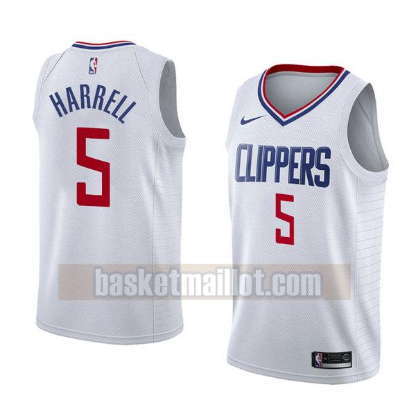 maillot nba los angeles clippers association 2018 homme Montrezl Harrell 5 blanc