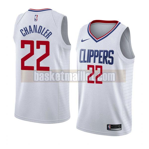 maillot nba los angeles clippers association 2018 homme Wilson Chandler 22 blanc