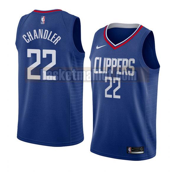 maillot nba los angeles clippers icône 2018 homme Wilson Chandler 22 bleu