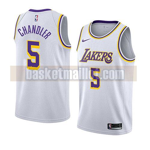 maillot nba los angeles lakers association 2018 homme Tyson Chandler 5 blanc