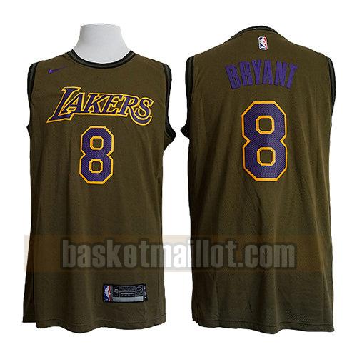 maillot nba los angeles lakers homme Kobe Bryant 8 verde