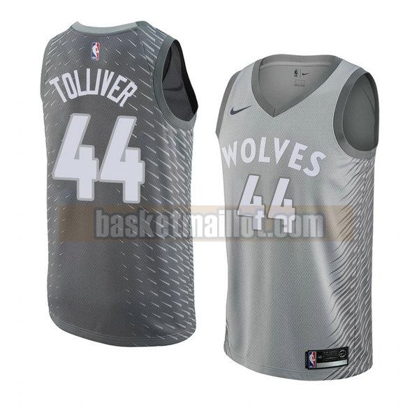 maillot nba minnesota timberwolves ville 2018 homme Anthony Tolliver 44 gris