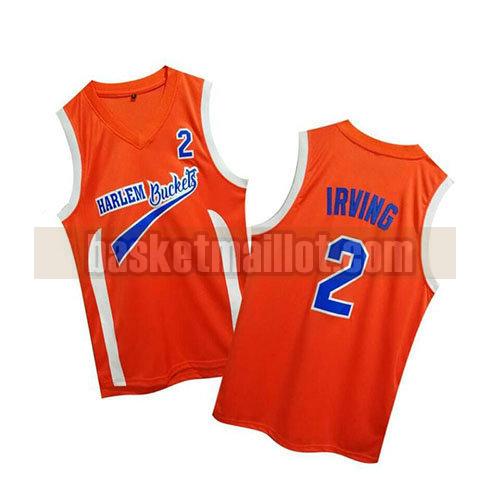 maillot nba pelicula uncle drew homme Kyrie Irving 2 orange