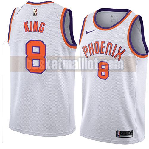 maillot nba phoenix suns classic 2018 homme George King 8 blanc