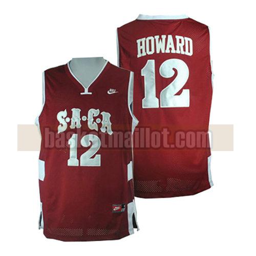 maillot nba saca homme Dwight Howard 12 rouge