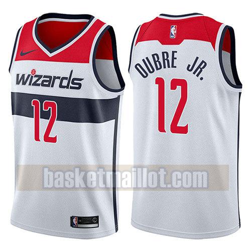 maillot nba washington wizards association 2017-18 homme Kelly Oubre 12 blanc