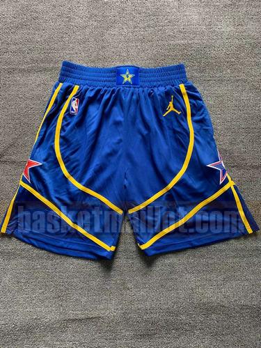 shorts nba All Star 2020-21 Homme Bleu