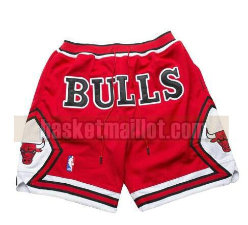 shorts nba Chicago Bulls 2018 Nike homme rouge