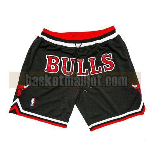 shorts nba Chicago Bulls 2018 Retro Nike homme noir