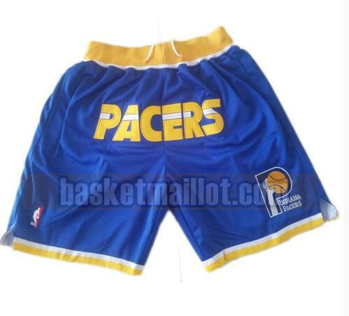 shorts nba Indiana Pacers Tascabili Swingman homme bleu