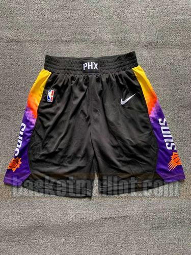 shorts nba Phoenix Suns 2020-21 Homme Noir