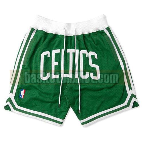 shorts nba boston celtics just don homme verde