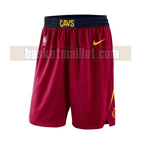 shorts nba cleveland cavaliers 2017-18 homme rouge