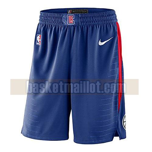 shorts nba los angeles clippers icône 2018 homme bleu